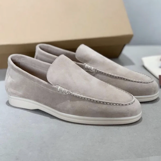 Loro | Suede Loafers